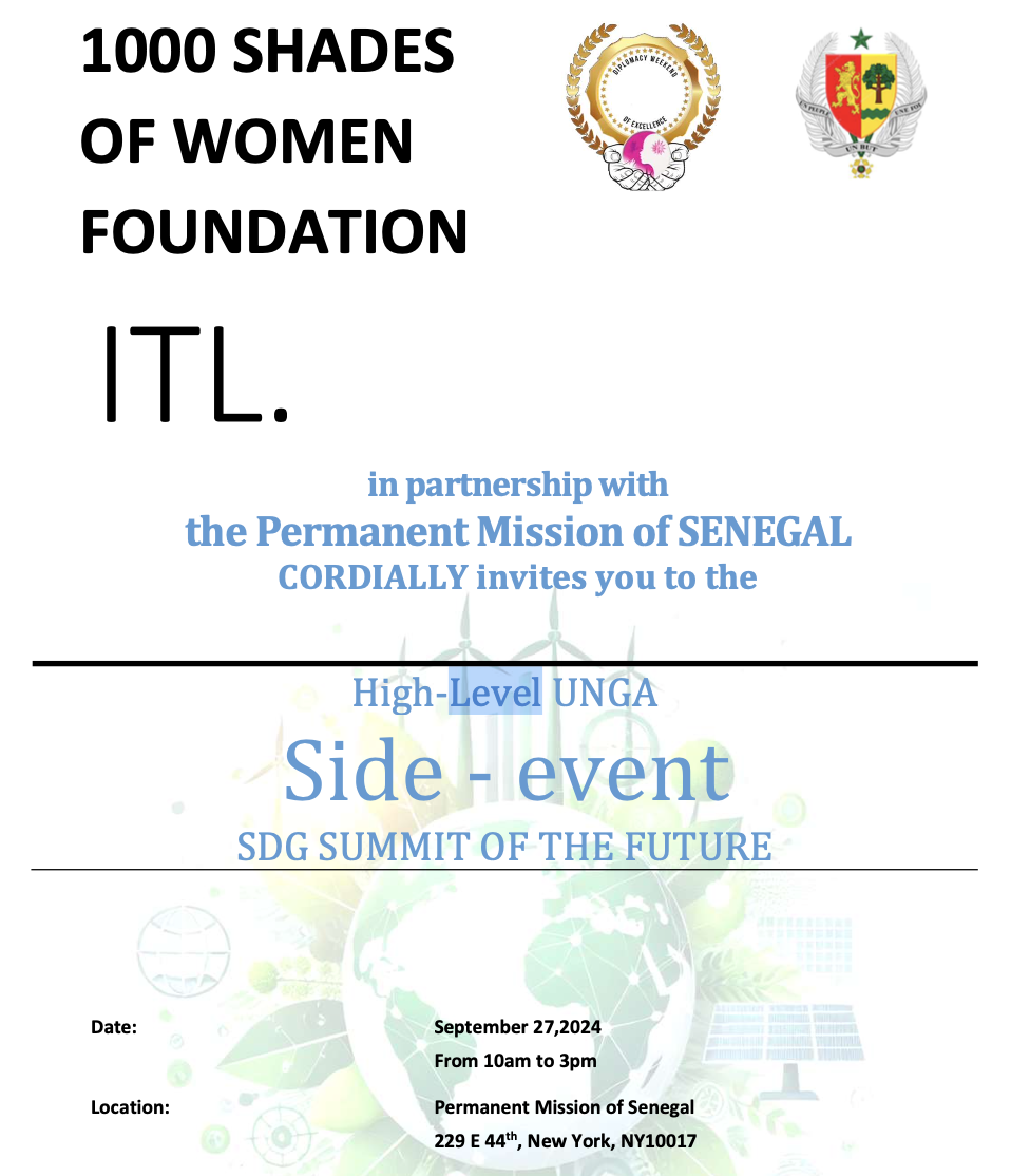 High-Level UNGA Side – Event SDG SUMMIT OF THE FUTURE