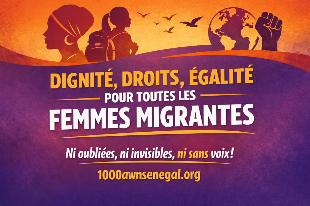 8 mars : La voix des femmes migrantes et déplacées portée par AWN Sénégal