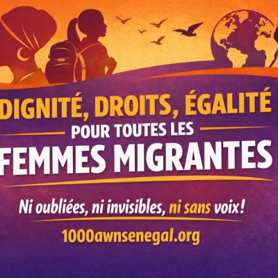 8 mars : La voix des femmes migrantes et déplacées portée par AWN Sénégal